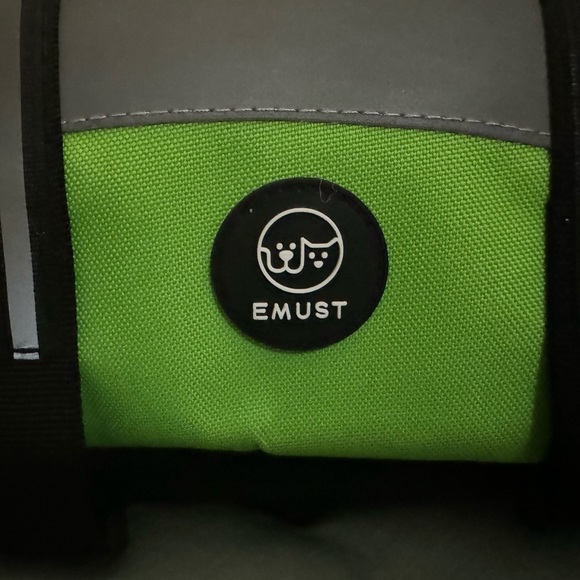 NWOT Size L Green EMUST Dog PFD Lifevest Life Preserver - Picture 8 of 11